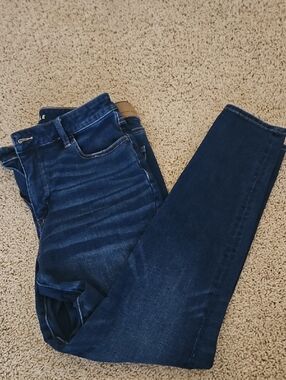 American Eagle Outfitters Indigo Skinny Jeggings- 14 Regular